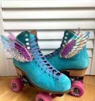 Angelwings large pink iridescent