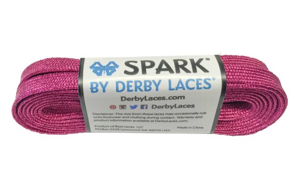 Shoelace Derby Laces SPARK Pink 72“