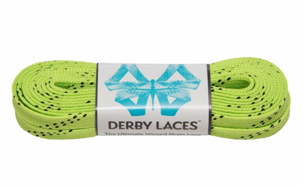 Schnürsenkel Derby Laces Waxed Lime Green 213cm