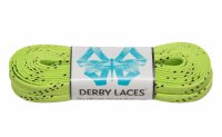 Shoelace Derby Laces Waxed Lime Green 84“