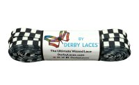Shoelace Derby Laces BRAT Check B/W 72“