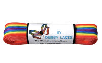 Shoelace Derby Laces BRAT  Rainbow Stripe 72“