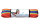 Schnürsenkel Derby Laces BRAT Rainbow Stripe 183cm