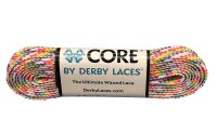 Schnürsenkel Derby Laces CORE Rainbow White 213cm