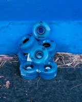 Luminous wheel 62mm 85A Blue Glow
