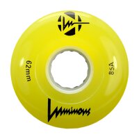 Luminous wheel 62mm 85A Yellow