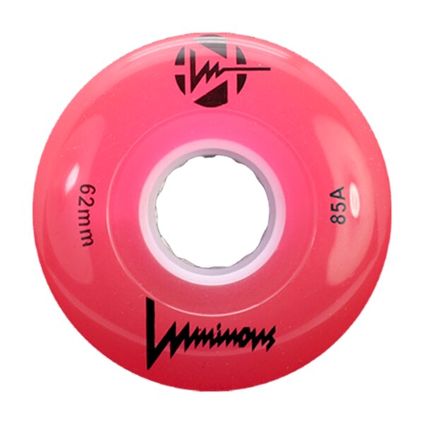 Luminous wheel 62mm 85A Red