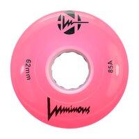 Luminous Rolle 62mm 85A Pink