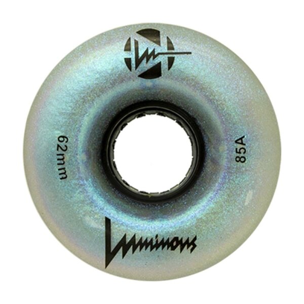 Luminous wheel 62mm 85A Black Pearl