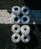 Luminous wheel 62mm 85A Black Pearl