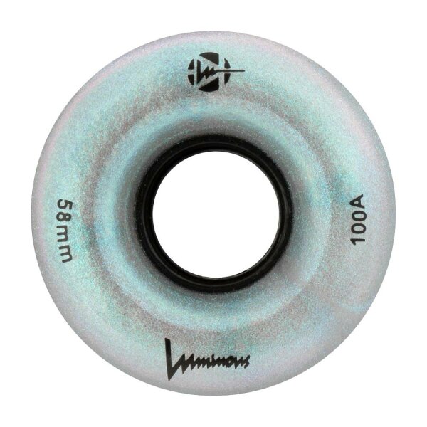 Luminous wheel 58mm 100A Black Pearl