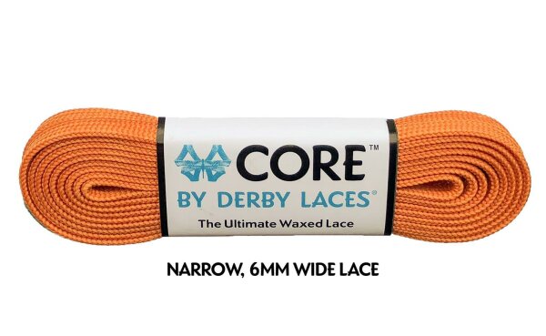 Schnürsenkel Derby Laces CORE Carrot Orange 213cm