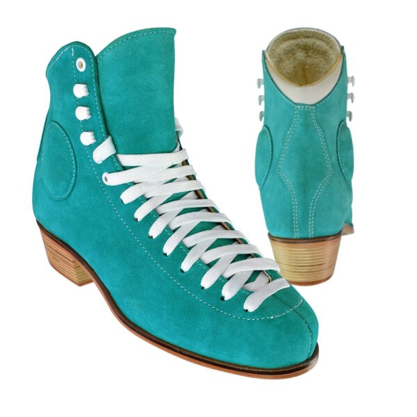 Shoe Rollerskate Wifa Street Suede Turquois