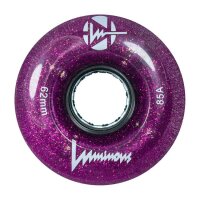 Luminous Rolle 62mm 85A Purple Haze