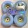 Luminous wheel 62mm 85A Light Blue Yellow