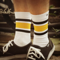 Socken Spirit of 76 Black`n Yellow Lo