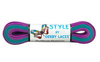 Schnürsenkel Derby Laces STYLE Ombre Purple Teal 244cm