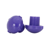 Dance Plugs Fomac Sure Grip 5/8" US purple