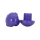 Dance Plugs Fomac Sure Grip 5/8" US purple
