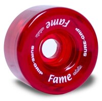 Rollen Fame Sure Grip Clear Red 57mm 95A
