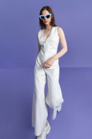 Jumpsuit Lili Sidonio Young Ladies Woven ELR148BP Offwhite