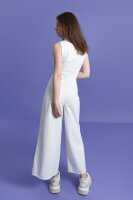 Jumpsuit Lili Sidonio Young Ladies Woven ELR148BP Offwhite