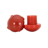 Dance Plugs Fomac Sure Grip 5/8" US red / rot