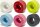 Rollen Velvet Sure Grip Pink 55mm 99a