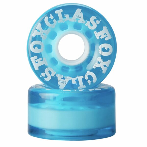 Wheels Fox Clas STD  65mm x 32mm 78A Blue