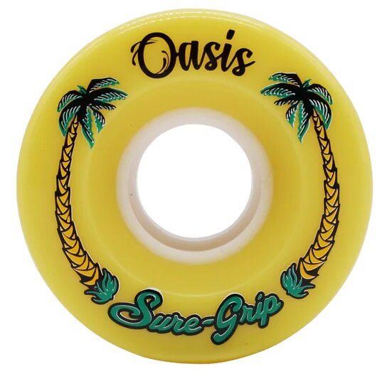 Wheels Oasis Sure Grip Yellow 57mm 82A