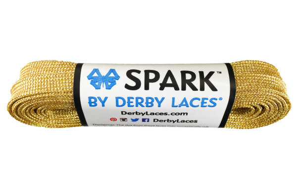 Schnürsenkel Derby Laces SPARK Gold 244cm 96"