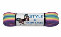 Schnürsenkel Derby Laces STYLE Pastel Rainbow 213cm...