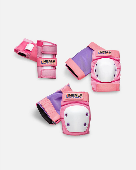 Protection gear set adults Impala pink