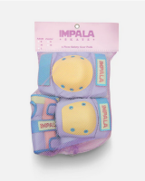 Schutzausrüstung Set Erwachsene Impala  - Pastellblock