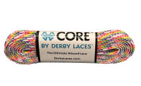 Shoelace Derby Laces CORE Rainbow white108“
