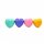 Toe Stop Stopper STD 5/8" metrisch Herz Rosa