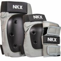 Schutzausrüstung Set Erwachsene NKX grau