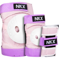 Protection gear set kids NKX Pro pink purple