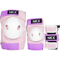 Schutzausrüstung Set Kind NKX pink lila