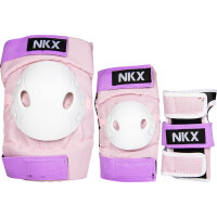 Protection gear set kids NKX Pro pink purple