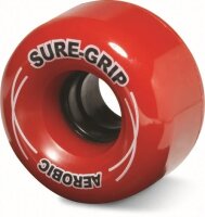 Rollen Aerobic Sure Grip Rot 62mm 85A