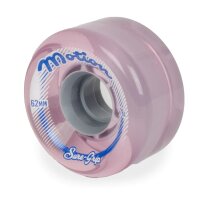 Wheels Motion Sure Grip Clear Pink 62mm 78A
