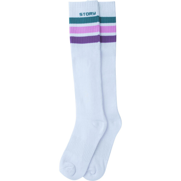 High Socks Teal/ Pink / Purple