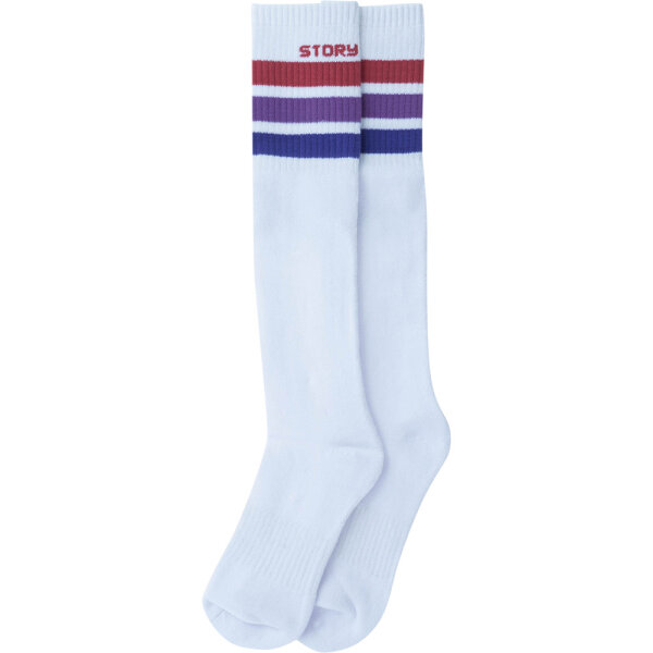 High Socks Orange/ Purple/ Blue