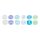 Lenkgummis Elyo STD hart transparent 96A