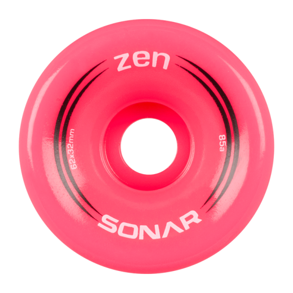 Wheels Zen Radar Sonar 62x32mm 85A pink pack of4