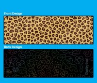 Cooling Towel Handtuch Derby laces Leopard