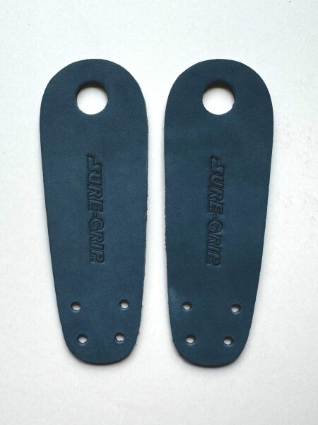 Leder Toe Guard Sure Grip Blue Blau